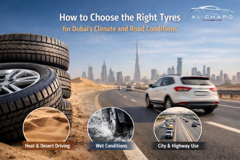 How to Choose the Right Tyres for Dubai’s Climate and Road Conditions​