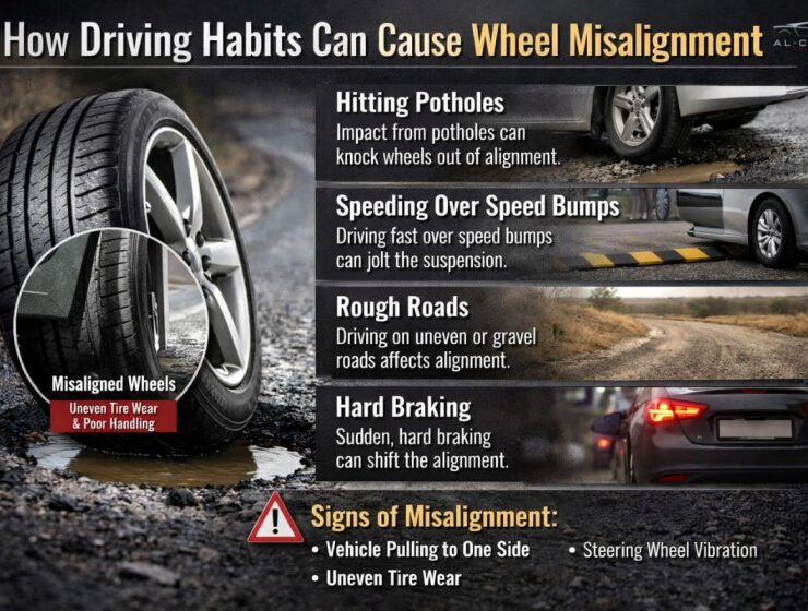 How Driving Habits Can Cause Wheel Misalignment