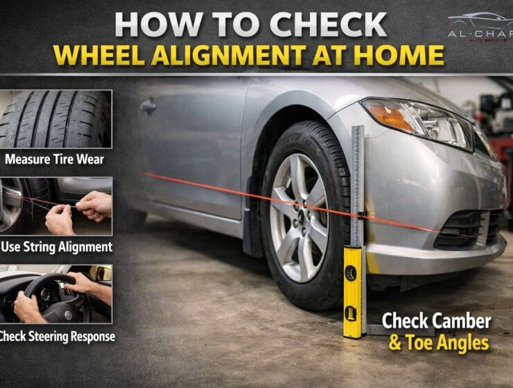 how to check wheel alignment