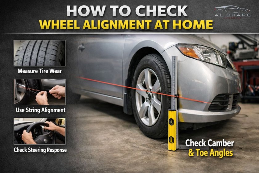 how to check wheel alignment
