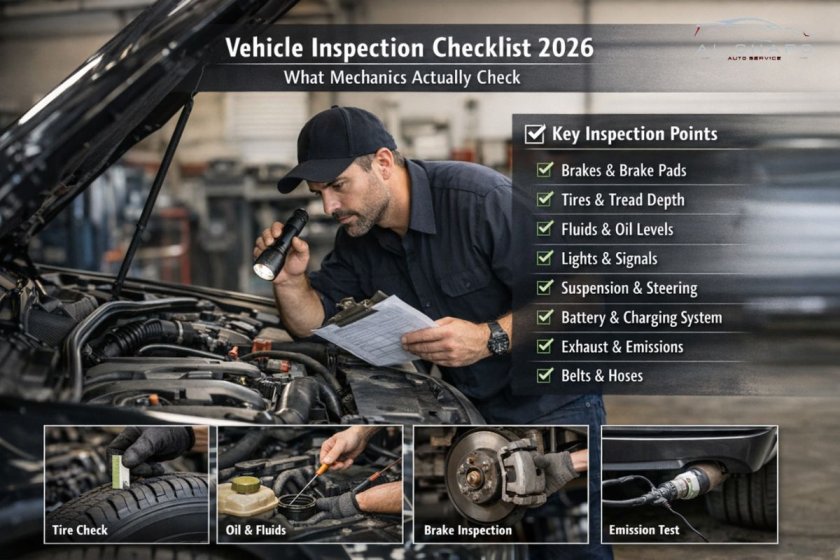 Vehicle Inspection Checklist 2026
