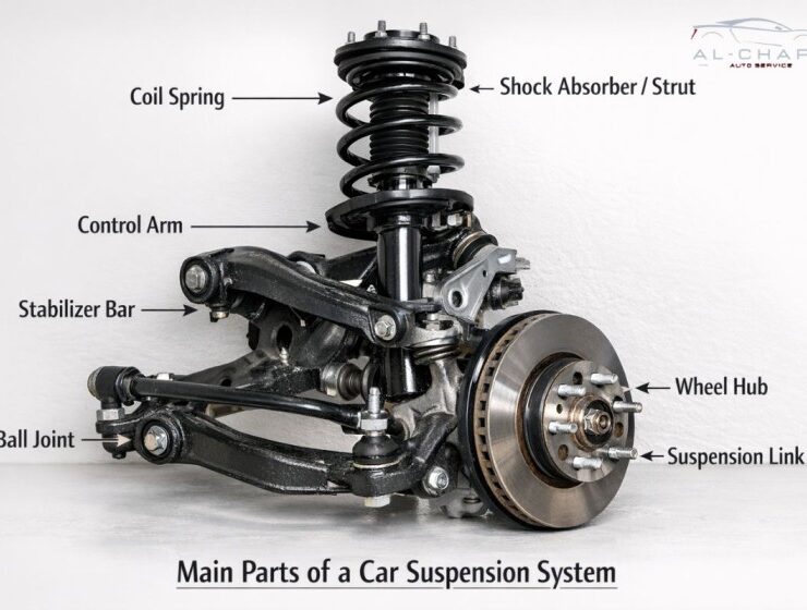 What Are the Main Parts of a Car Suspension System?