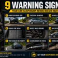 9 Warning Signs Your Car Suspension Needs Repair Right Now