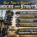Best Time to Replace Shocks and Struts