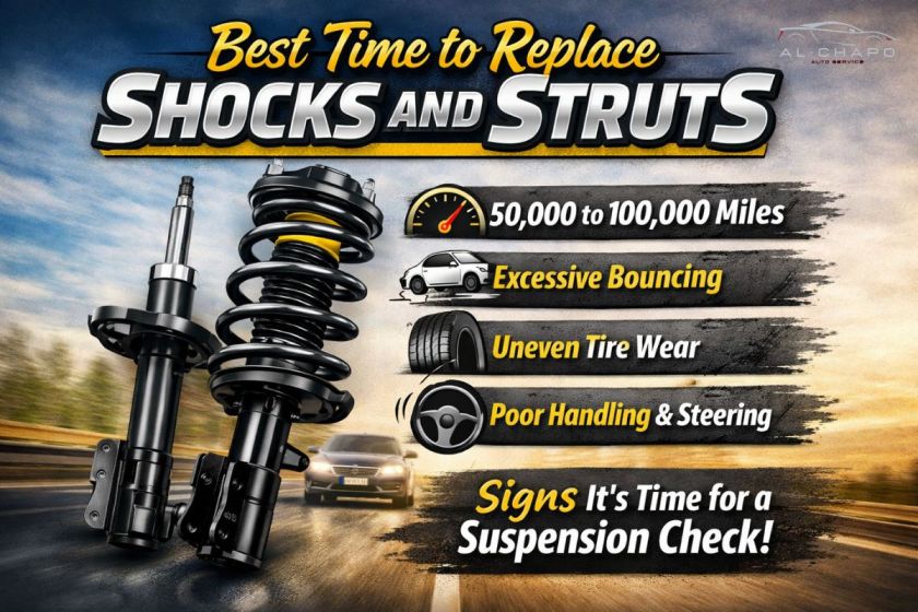 Best Time to Replace Shocks and Struts