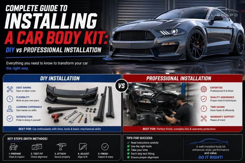 Complete Guide to Installing a Car Body Kit