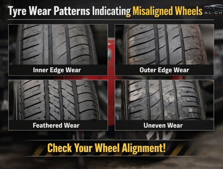 Tyre Wear Patterns That Indicate a Misaligned Wheel