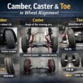What Is Camber, Caster, and Toe in Wheel Alignment?