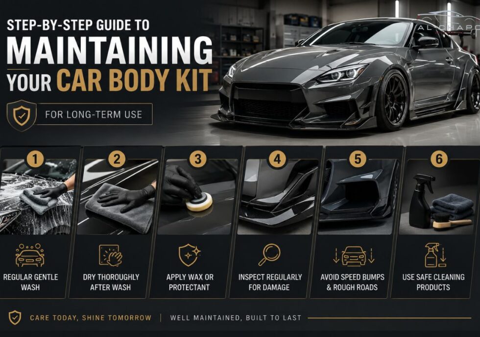 Step-by-Step Guide to Maintaining Your Car Body Kit for Long-Term Use