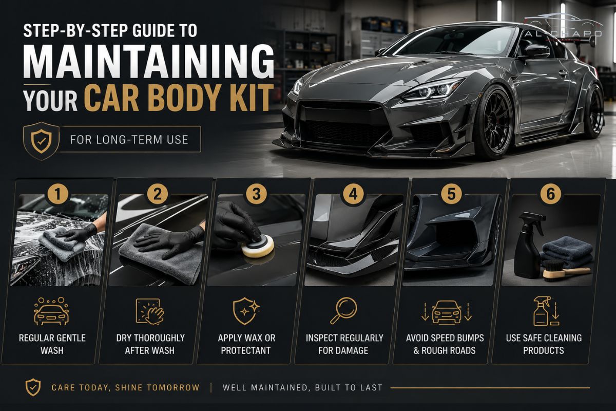 Step-by-Step Guide to Maintaining Your Car Body Kit for Long-Term Use
