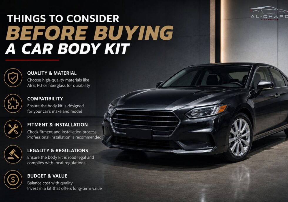 Things to Consider Before Buying a Car Body Kit 