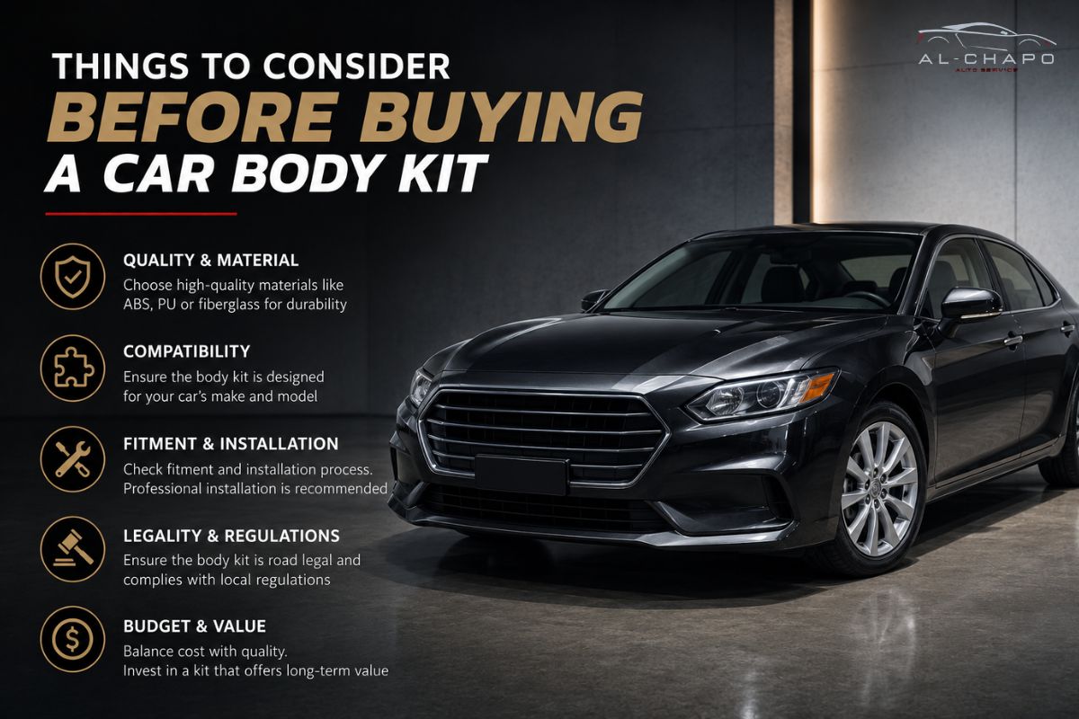 Things to Consider Before Buying a Car Body Kit 