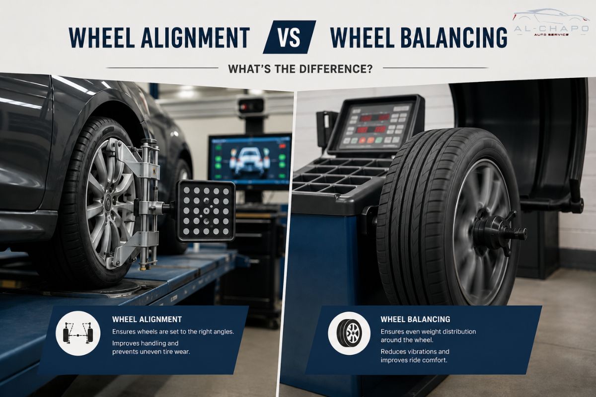Wheel Alignment vs Wheel Balancing: What’s the Difference?