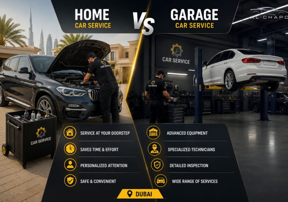 Home vs Garage Car Service: Which Is Better in Dubai