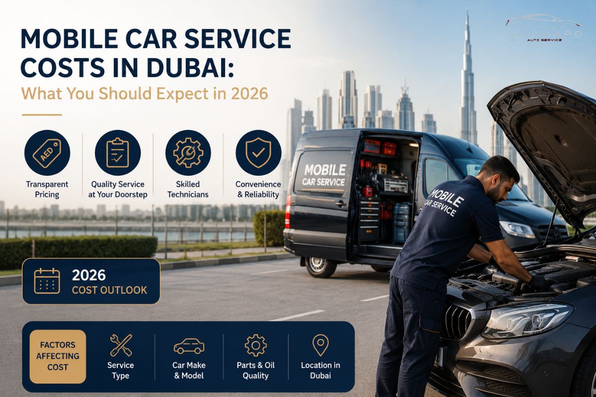 Mobile Car Service Costs in Dubai: What You Should Expect in 2026