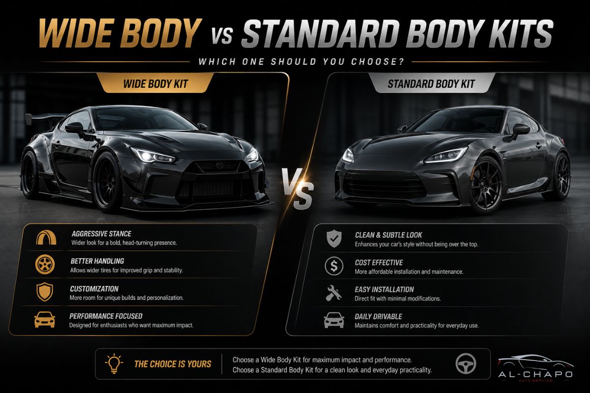 Wide Body vs Standard Body Kits: Which One Should You Choose?