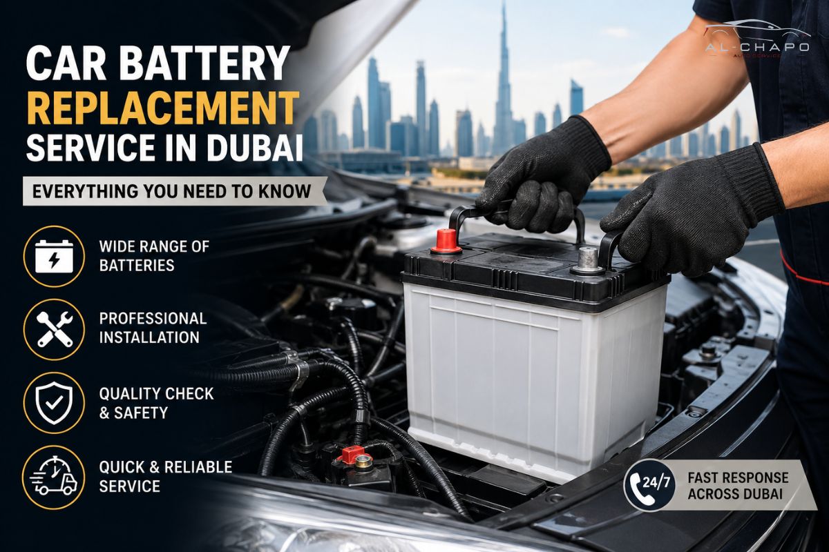 Car Battery Replacement Service in Dubai: Everything You Need to Know