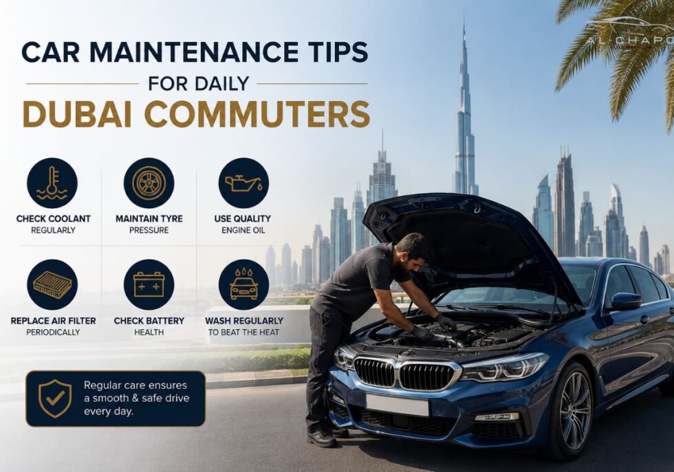 Car Maintenance Tips for Daily Dubai Commuters