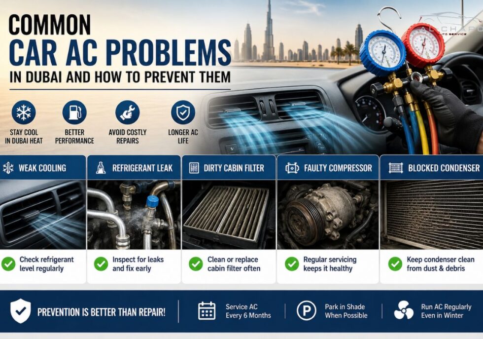Common Car AC Problems in Dubai and How to Prevent Them