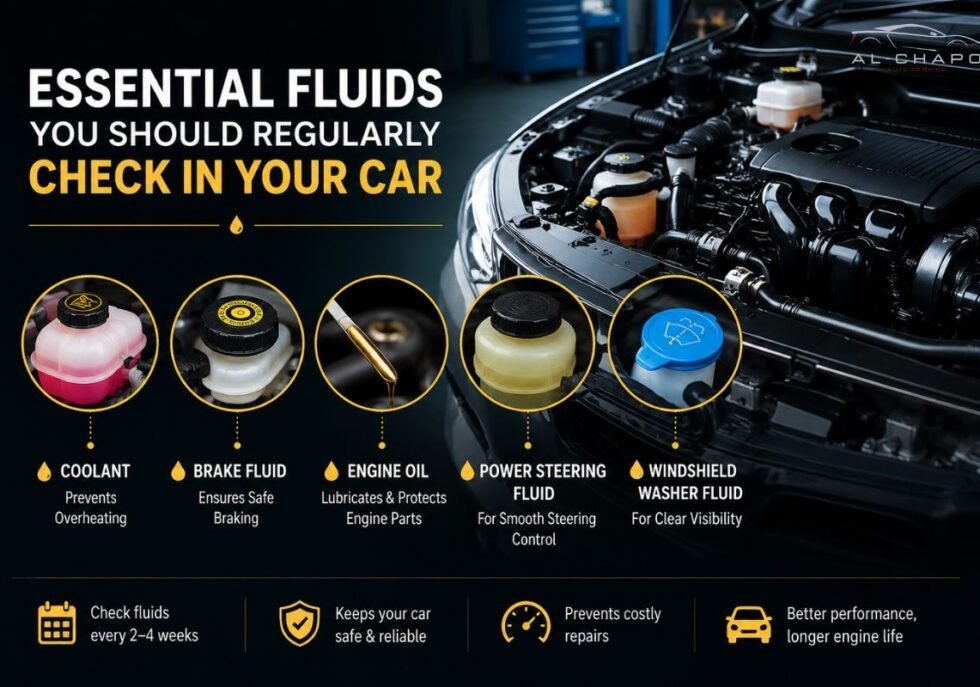 Essential Fluids You Should Regularly Check in Your Car