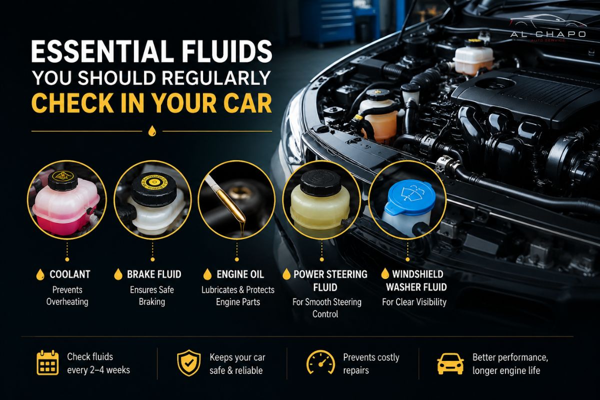 Essential Fluids You Should Regularly Check in Your Car
