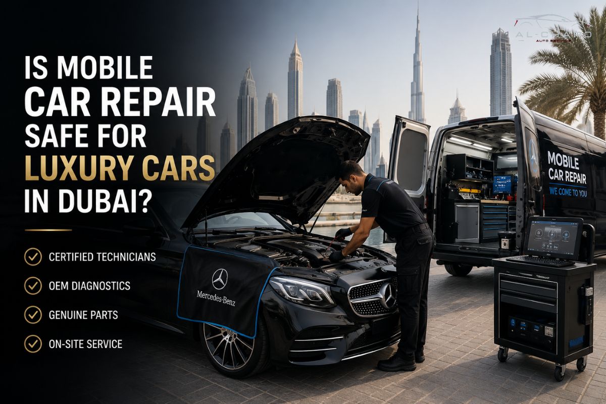 Is Mobile Car Repair Safe for Luxury Cars in Dubai