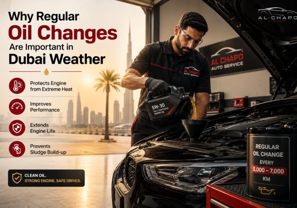 Why Regular Oil Changes Are Important in Dubai Weather