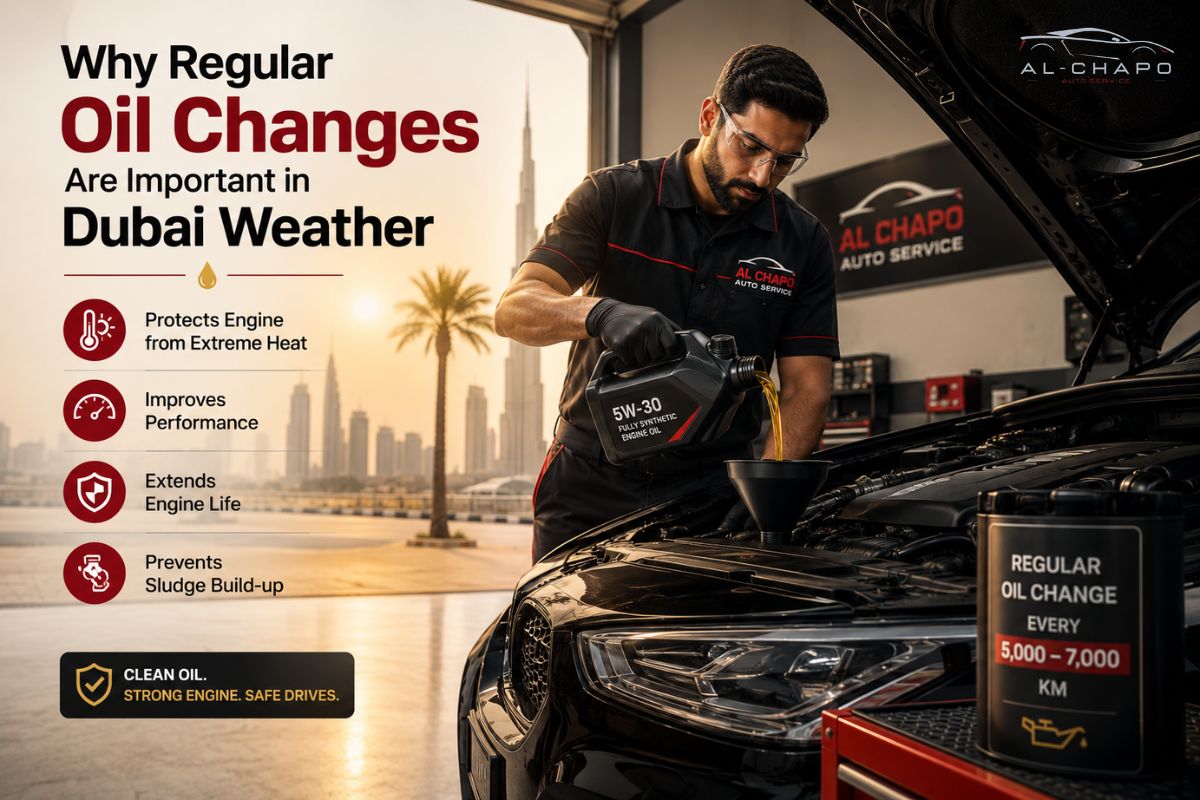Why Regular Oil Changes Are Important in Dubai Weather