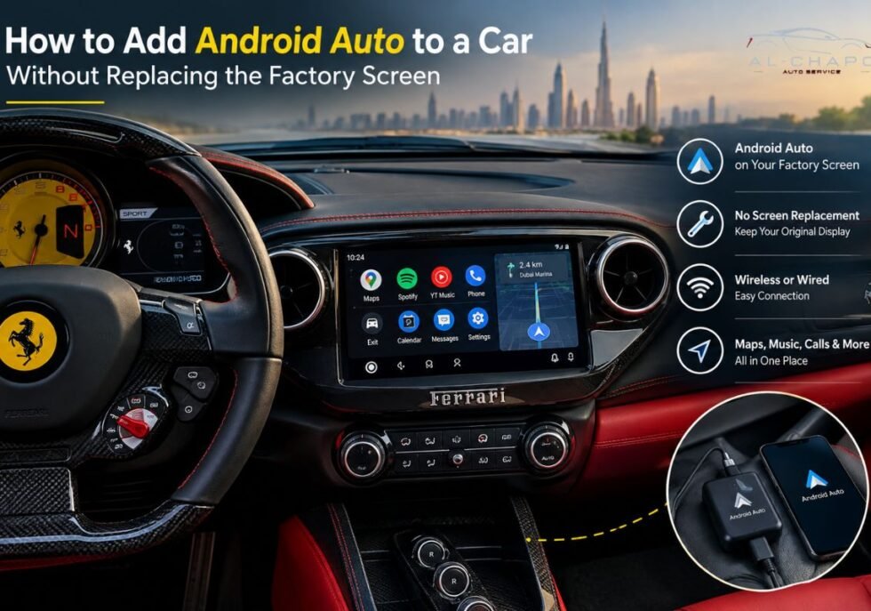 How to Add Android Auto to a Car Without Replacing the Factory Screen01