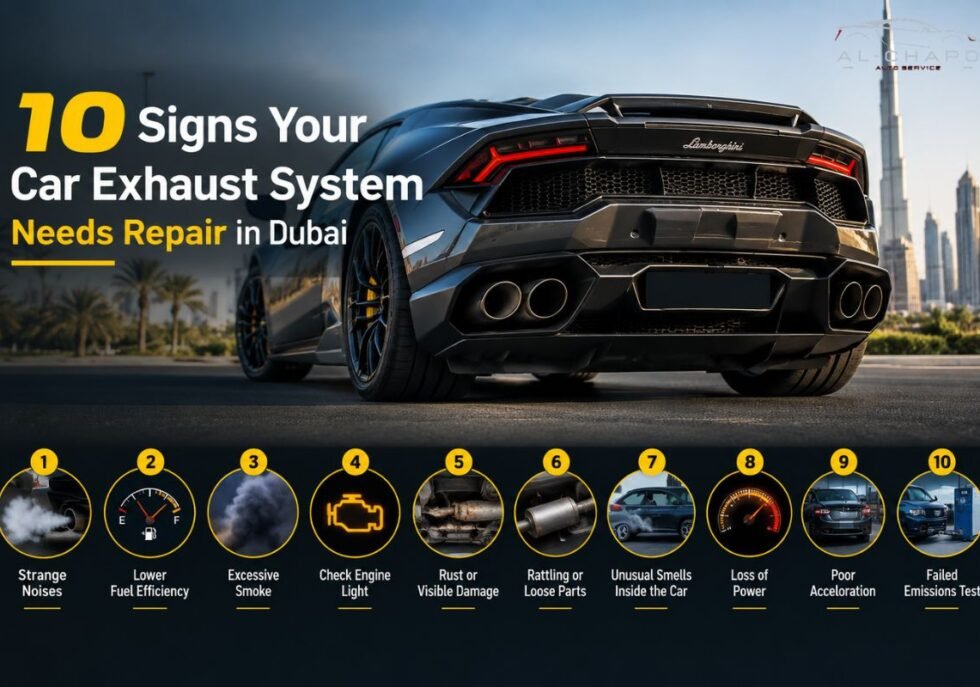 10 Signs Your Car Exhaust System Needs Repair in Dubai