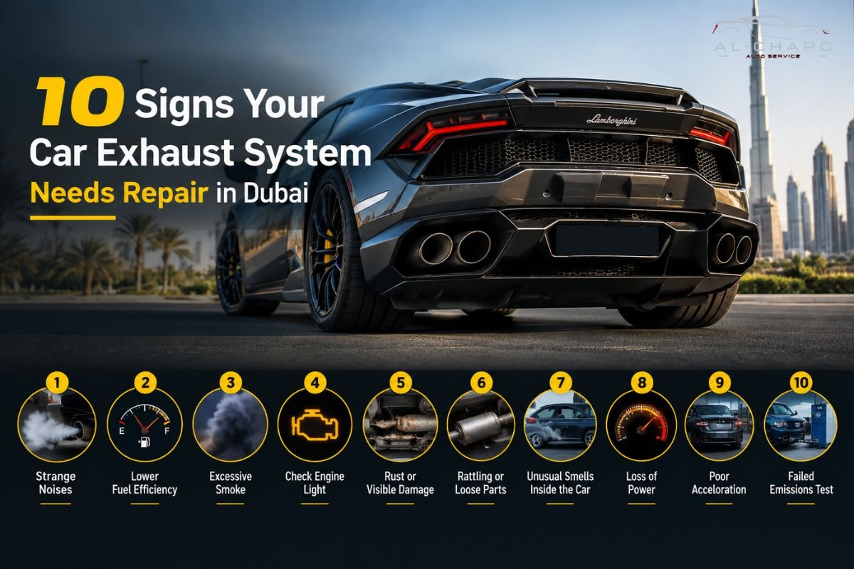 10 Signs Your Car Exhaust System Needs Repair in Dubai