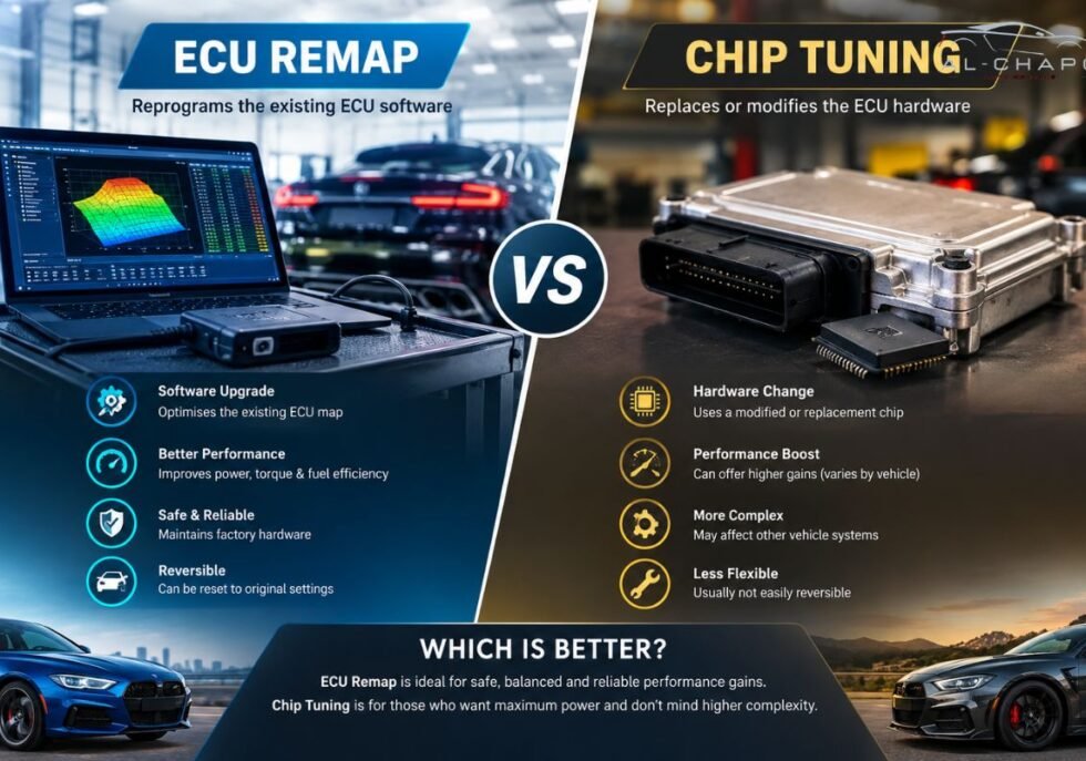 ECU Remap vs Chip Tuning What Is the Difference and Which Is Better