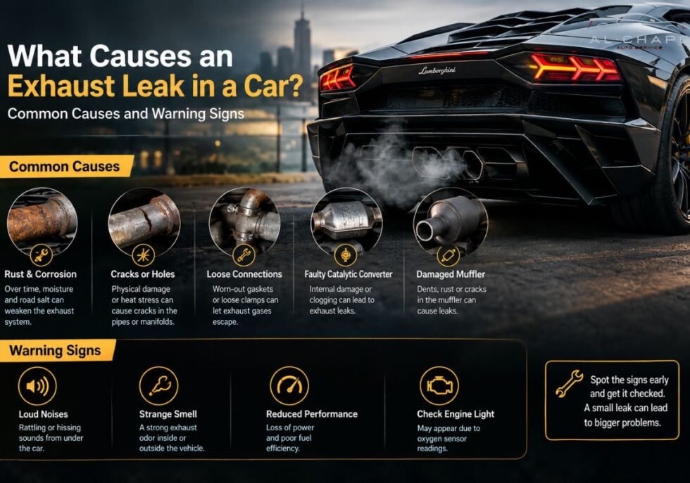 What Causes an Exhaust Leak in a Car Common Causes and Warning Signs
