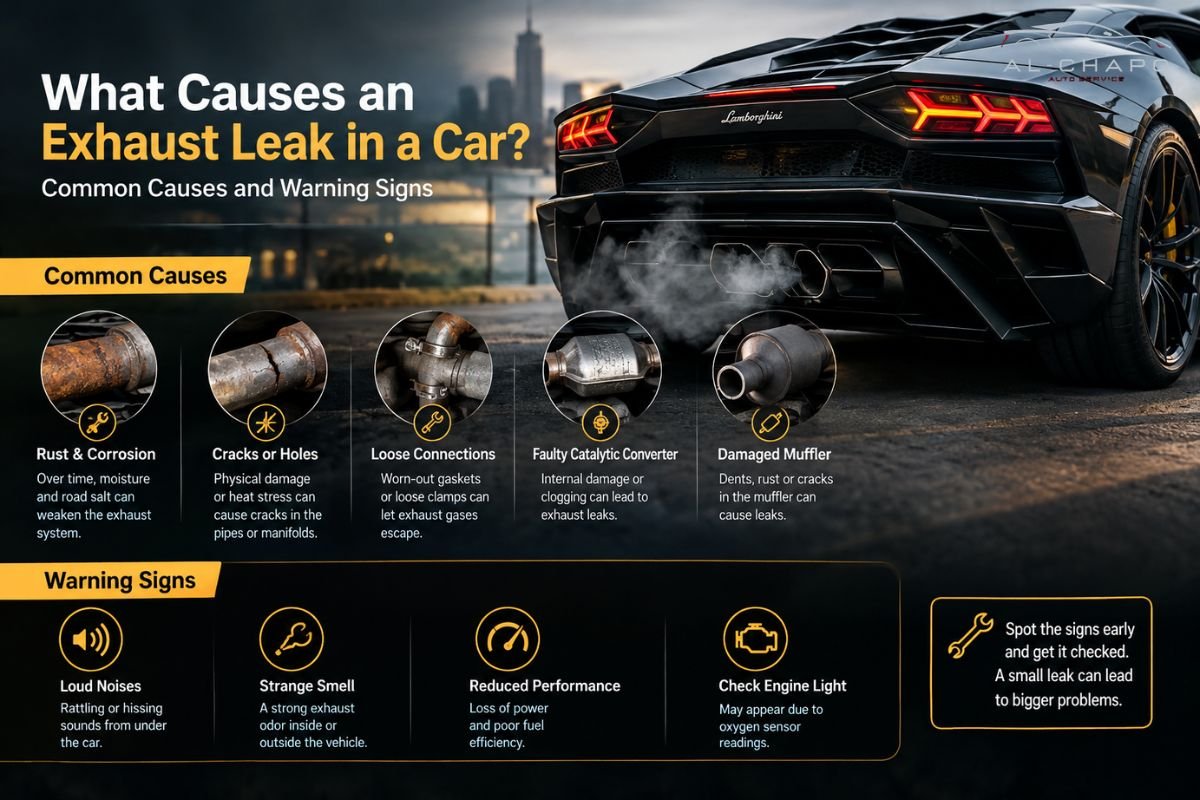 What Causes an Exhaust Leak in a Car Common Causes and Warning Signs
