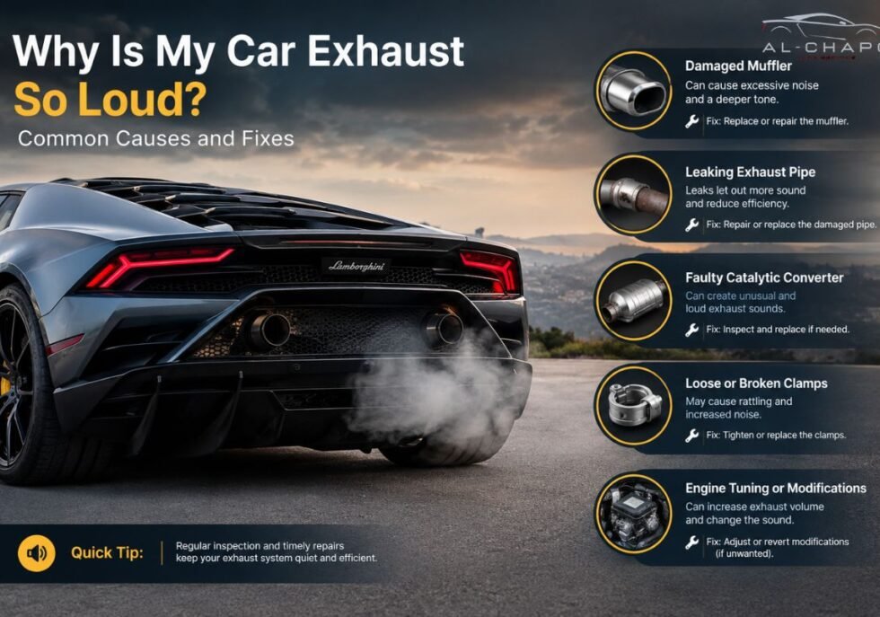 Why Is My Car Exhaust So Loud? Common Causes and Fixes