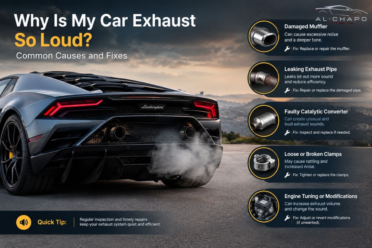 Why Is My Car Exhaust So Loud? Common Causes and Fixes